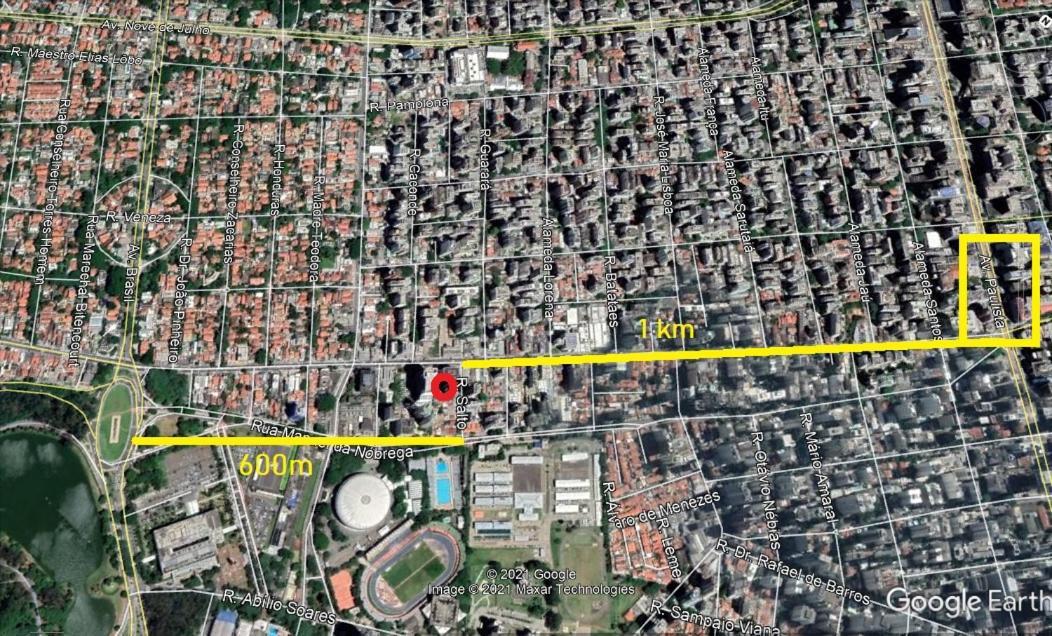 Flat Ibirapuera Jardins Otima Localizacao Com Garagem Inclusa! Sao Paulo Bagian luar foto